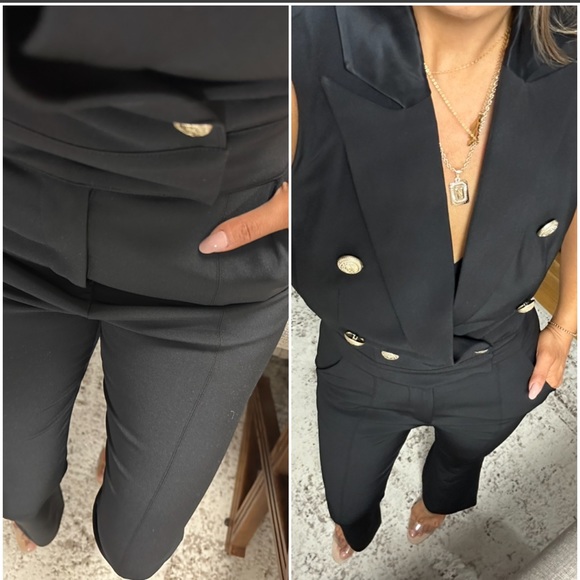 New✨Gorgeous Tuxedo jumpsuit - Picture 6 of 7